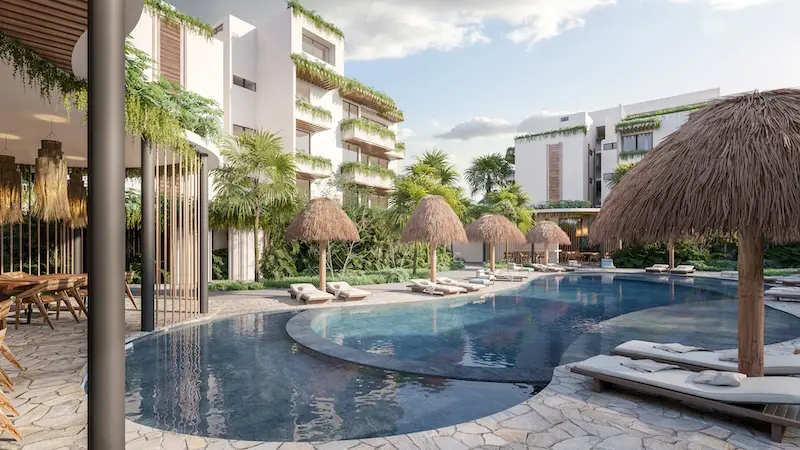 Exteriores Helices | Tulum Country Club